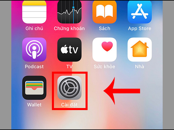 khóa màn hình iphone