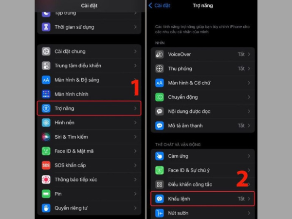 khóa màn hình iphone