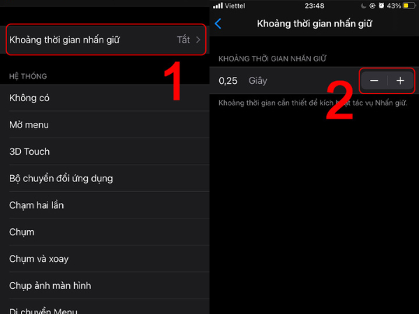 khóa màn hình iphone