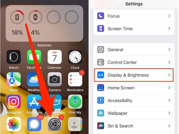 khóa màn hình iphone