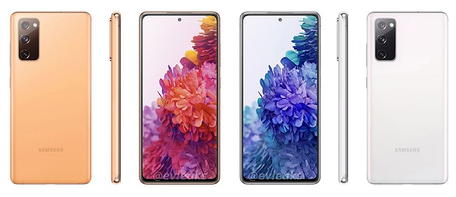 Galaxy S20 Fan Edition màu Trắng, Đào