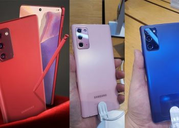 Màu sắc mới của Galaxy Note 20