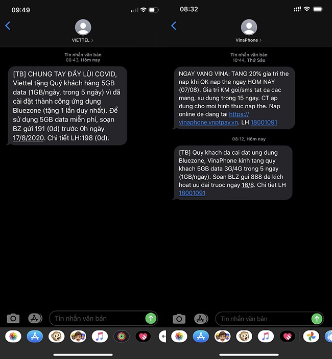 Miễn cước data áp dụng từ ngày 11/08