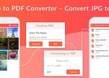 Phần mềm Image to PDF Converter hỗ trợ chuyển đổi file ảnh sang PDF