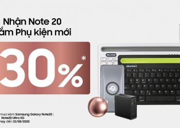 Nhận Note 20 - Sắm Phụ kiện mới - Giảm ngay 30%