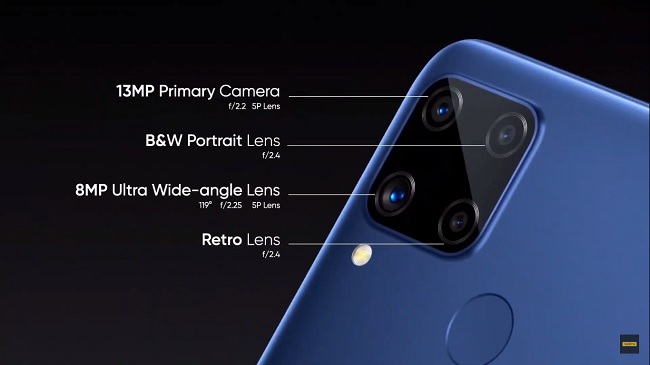 Camera của Realme C15