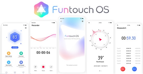 Hệ điều hành Funtouch OS được phát triển bởi vivo với giao diện bắt mắt và thân thiện