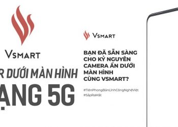 smartphone camera ẩn dưới màn hình của Vsmart