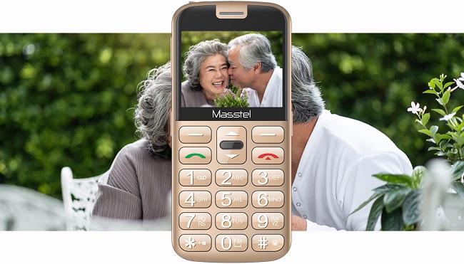 Masstel Fami P25 rất thích hợp cho người già vì bàn phím số khá to