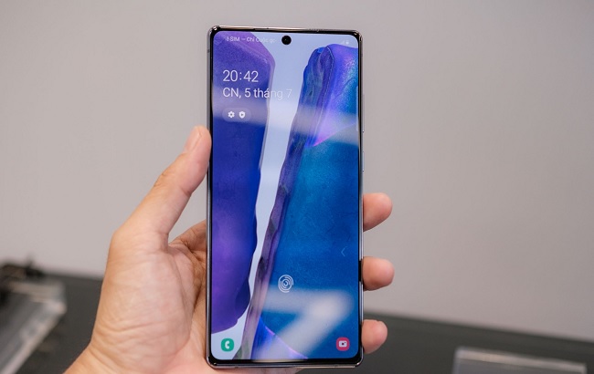 Màn hình Galaxy Note 20 kích thước 6.7 inch