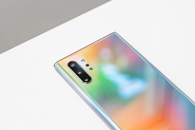 Cụm camera sau trên Galaxy Note 10