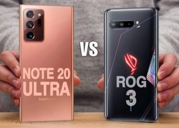 so sánh hiệu năng Galaxy Note 20 Ultra 5G và ASUS ROG Phone 3