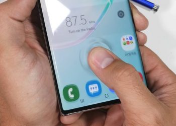 tăng độ nhạy cảm biến vân tay trong màn hình trên Samsung