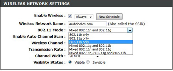 Xóa các thiết bị có giao thức b hoặc g và thay thế bằng các giao thức mới