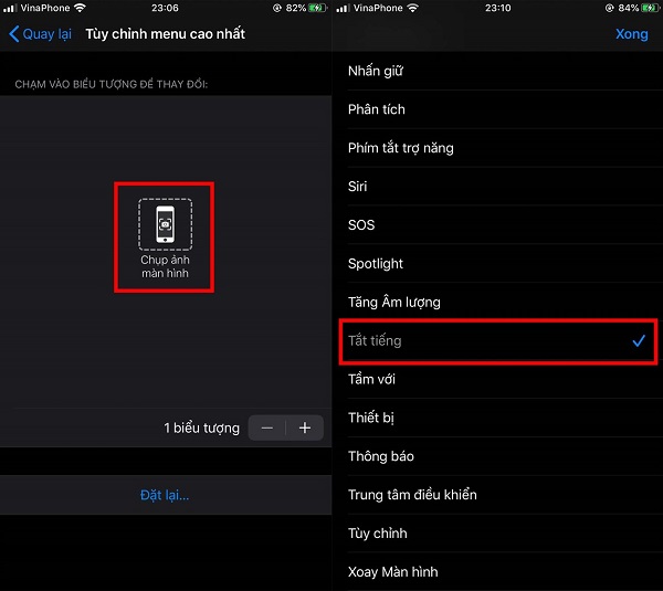 Tắt âm chụp ảnh trên iPhone