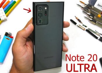 thử độ bền Galaxy Note 20 Ultra