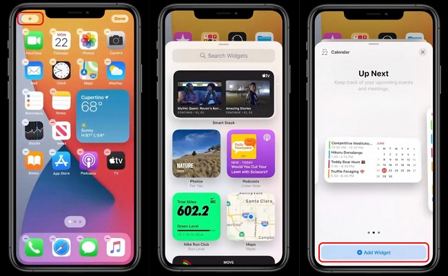 Tính năng mới không thể bỏ qua trên iOS 14 - Thanh tiện ích Widget