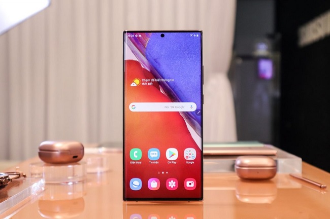 Notch trên Galaxy Note 20 Ultra đã được làm thon gọn
