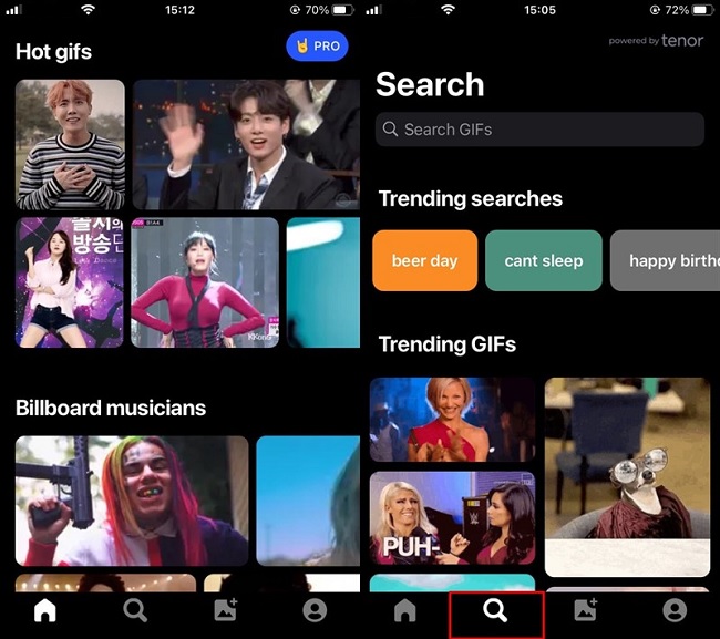 Chọn chủ đề bạn muốn và sau đó ứng dụng sẽ thực hiện quá trình ghép khuôn mặt