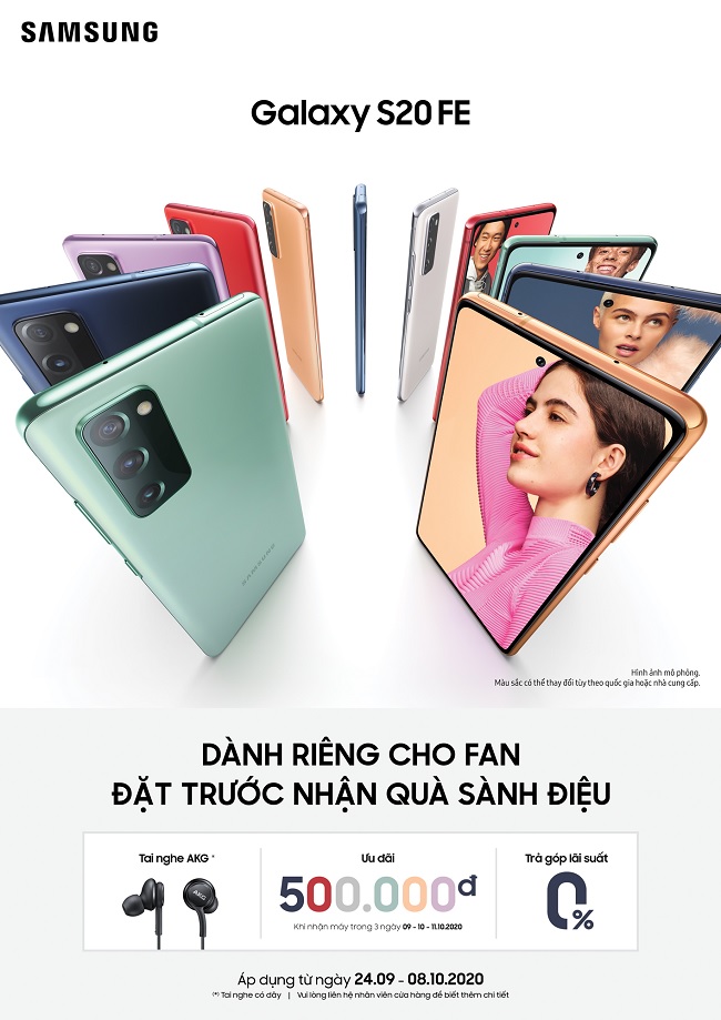 Galaxy S20 FE ra mắt