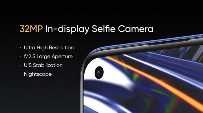 Realme 7 Pro được trang bị camera trước 32MP