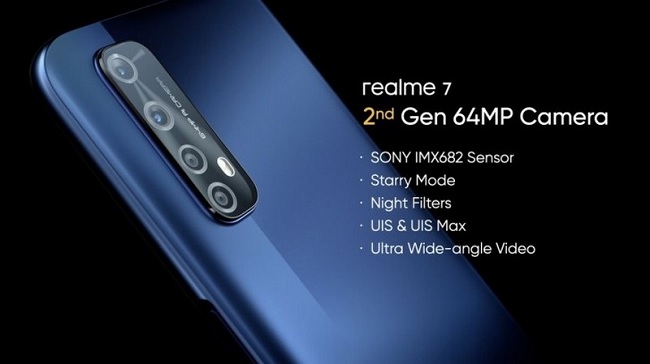 Camera sau của Realme 7