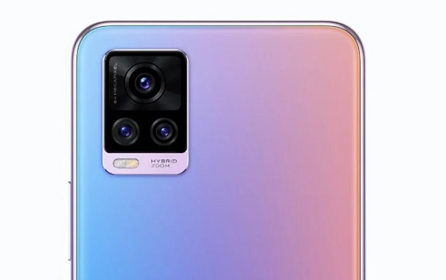 Cụm 3 camera sau Vivo V20 Pro 5G cực kỳ hút mắt