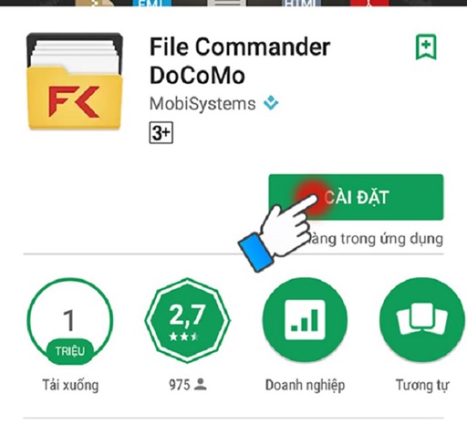 File Commander là công cụ hữu hiệu kết nối hai thiết bị không cùng hãng