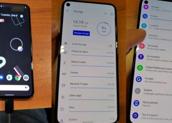 ảnh thực tế Google Pixel 5