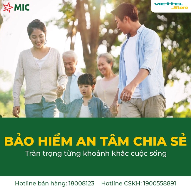 Bảo hiểm An tâm chia sẻ - Tận hưởng từng khoảnh khắc cuộc sống