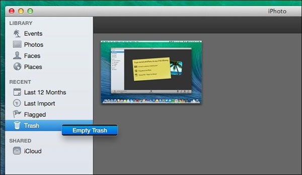 Xóa thùng rác (Trash) là một trong những cách đơn giản nhất để giải phóng dung lượng bộ nhớ