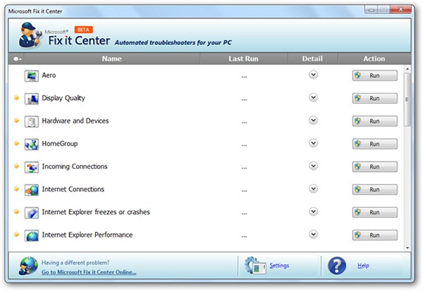 Khắc phục nhanh sự cố bằng Fix It liên quan đến âm thanh trong Windows