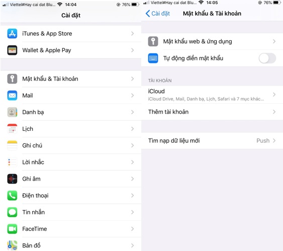 Các tính năng nên được tắt xuất hiện khá nhiều trên các thiết bị thông minh