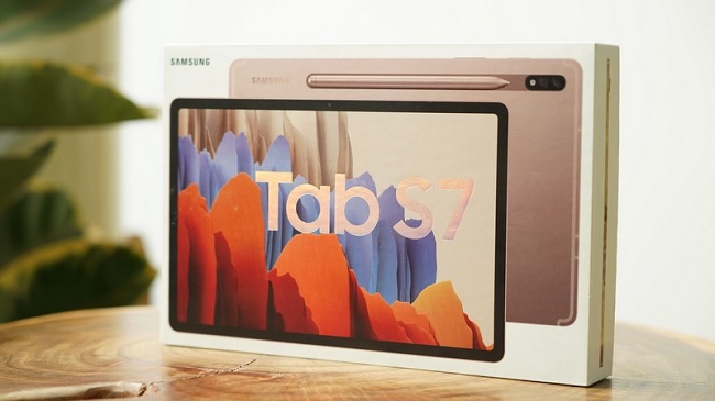 Cận cảnh Galaxy Tab S7