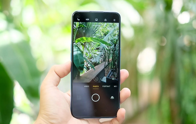 Giao diện camera OPPO A53