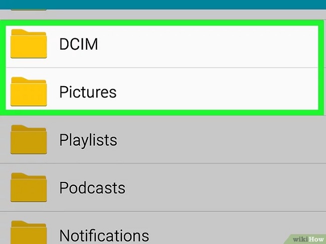 Chọn 1 thư mục hoặc bạn có thể tạo 1 thư mục riêng bằng cách chọn “Create folder (Tạo thư mục)”