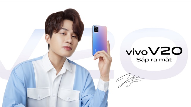 Jack chính thức trở thành đại sứ cho vivo V20 tại Việt Nam
