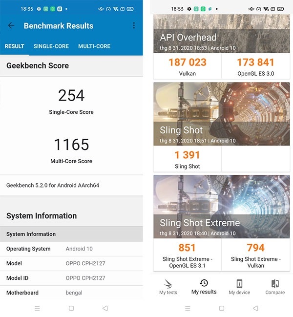 Kiểm tra hiệu năng bằng các phần mềm