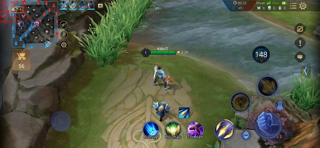 Một cảnh hấp dẫn trong game