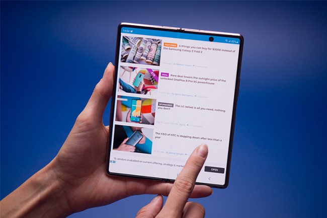 Kết quả đánh giá thời lượng pin của Samsung Galaxy Z Fold 2 khi sử dụng thực tế