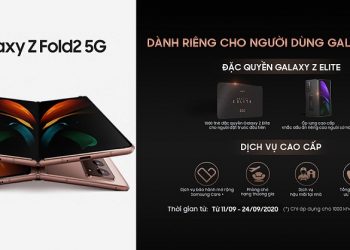 Đặt trước Samsung Galaxy Z Fold 2 5G nhận được loạt đặc quyền siêu VIP, ưu đãi hấp dẫn