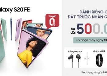 đặt trước Samsung Galaxy S20 FE