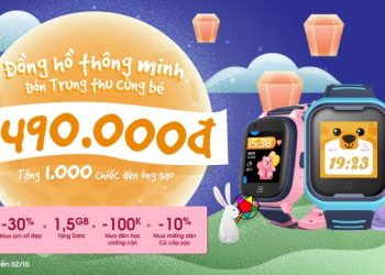 Đón Trung thu cùng bé, đồng hồ thông minh giá chỉ từ 490.000đ