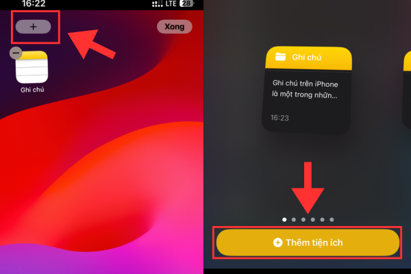 ghi chú trên iphone