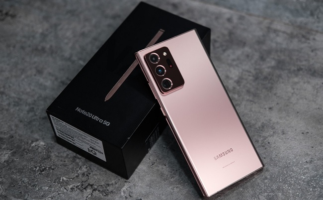 Giá trị linh kiện của Samsung Note 20 Ultra 5G là 549 USD
