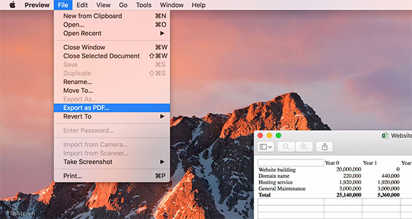 Sử dụng ứng dụng Preview trên hệ điều hành MacOS