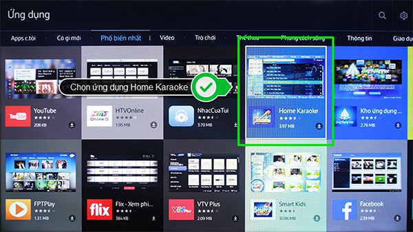 Chọn những ứng dụng hát Karaoke riêng 