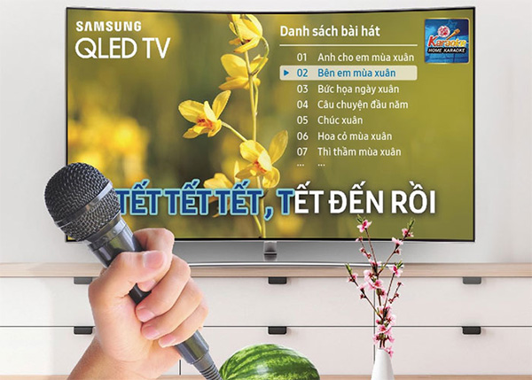 Hát Karaoke Online thông qua các ứng dụng trên Smart Tivi