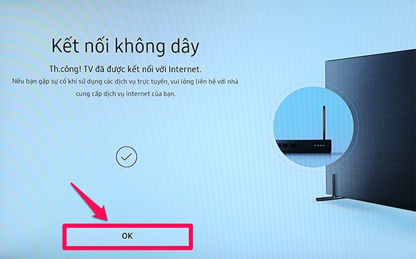 Smart TV full HD Samsung hỗ trợ các giao thức bảo mật mạng không dây 