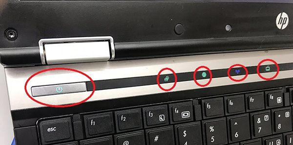 Laptop đã báo đèn nguồn mà màn hình vẫn không lên